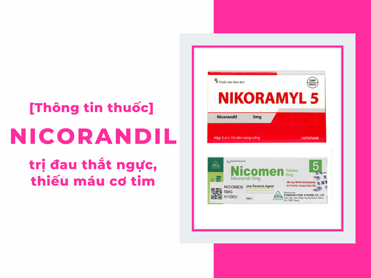 Bạn cần nắm rõ thông tin thuốc Nicorandil để đảm bảo an toàn khi sử dụng